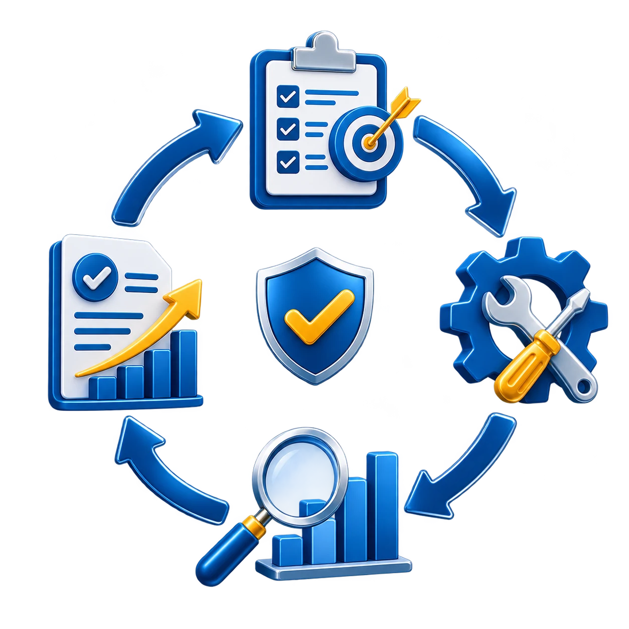 Cycle PDCA : Plan, Do, Check, Act